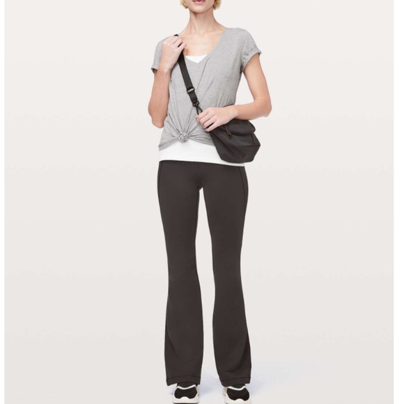 Lululemon Groove Pant Flare *Full-On Luxtreme 32" Black - Picture 1 of 11